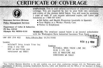 Document: [Workers compensation]